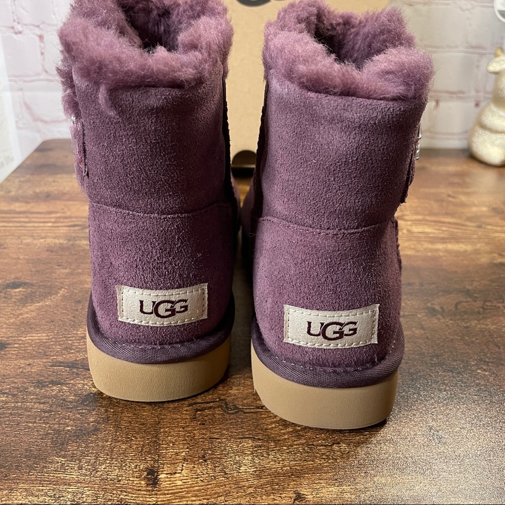 UGG Mini Bailey Button Gem Boots - NIB - Picture 4 of 12